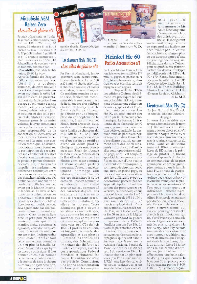 Replic 118 - JINI Gekko, B-26 G Marauder, Spitfire Mk VIII &pwd= IX, Vautour 11 N